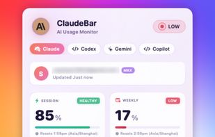 ClaudeBar screenshot 3