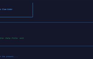Claw-coder when you are chatting with it