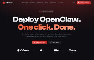 ClawHost screenshot 1