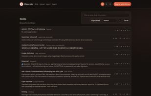 ClawHub screenshot 1