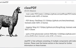 clawPDF screenshot 1