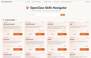 ClawSkill screenshot 2