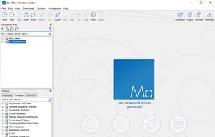 CLC Main Workbench screenshot 1