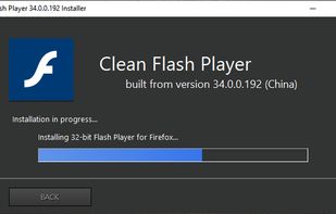 Clean Flash Player screenshot 1