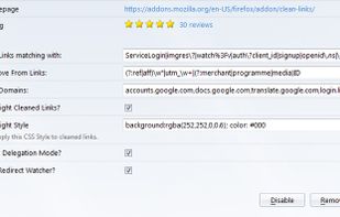 Clean Links screenshot 1