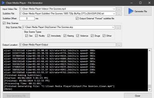 Clean Media Player File Generator