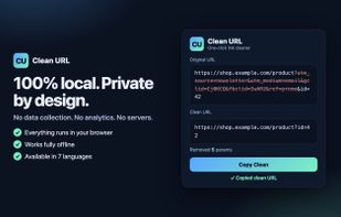 Clean URL screenshot 1