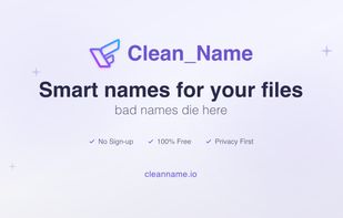 Clean_Name screenshot 1