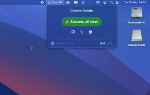 CleanerXcode screenshot 3