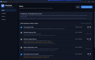 CleanGeek screenshot 1