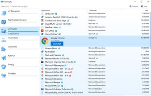 Choose the app you want to remove and start uninstall in one click.