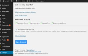 CleanTalk screenshot 1
