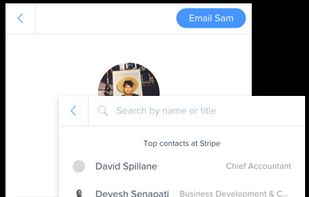 Find employee emails for any company