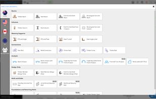Structural calculation library
