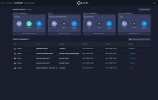 ClearML screenshot 1