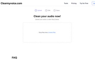 Upload your audio or video file
