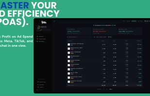Track profit on Ad spend accross Meta, Tiktok and snapchat in one view.