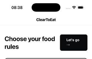 ClearToEat screenshot 3