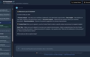 Analyze your process data in natural language through our AI native Co-Pilot