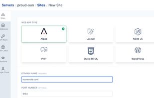 Set up servers for your favorite tech stacks