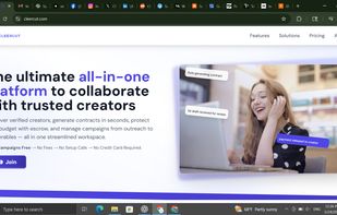 CleerCut landing page https://cleercut.com
