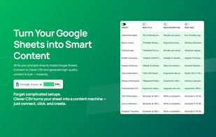 Clever CSV screenshot 1