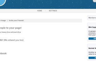 Invite new members screen