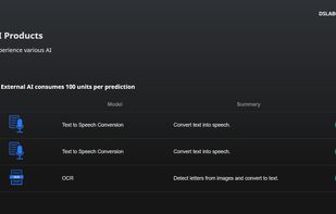 Gain access to various AI tools with no coding required.