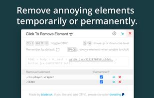 Click To Remove Element screenshot 1