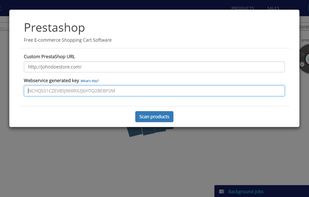 Enter the details you neet do connect your platform