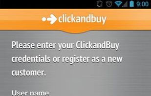 ClickandBuy screenshot 2