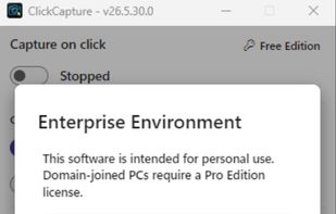 ClickCapture screenshot 2
