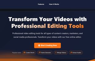 Professional video editing tools for creators of all levels