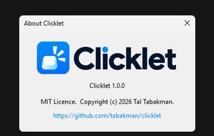 Clicklet screenshot 1