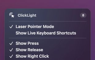 ClickLight screenshot 2
