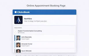 Team booking page for scheduling appointments with multiple team members