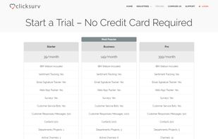 Clicksurv screenshot 1