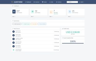 Clientverse screenshot 1