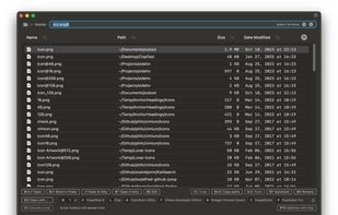 Cling Fuzzy Finder screenshot 1