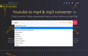 Clip Converter Io screenshot 1
