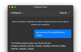 Clipbeam screenshot 1