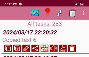Clipboard CopyPaster screenshot 1