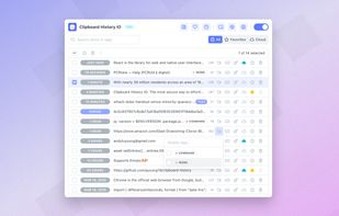Clipboard History IO screenshot 1