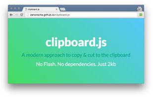 clipboard.js screenshot 1