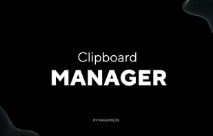 Clipboard Manager by Malkimson screenshot 1