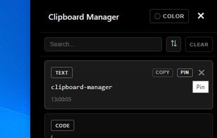 Clipboard Manager by Malkimson screenshot 2