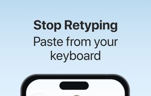 Paste anything in one click