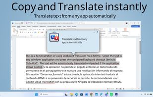 Clipboard Translator screenshot 1
