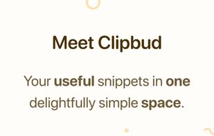Clipbud screenshot 1
