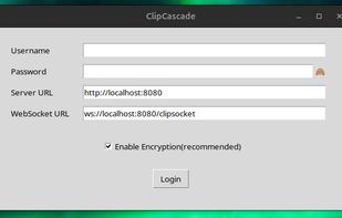 ClipCascade screenshot 1